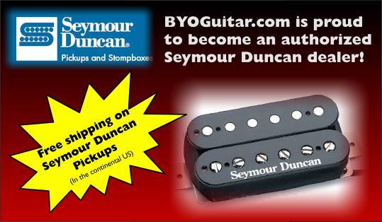 BYO Guitars, Seymour Duncan Pickups